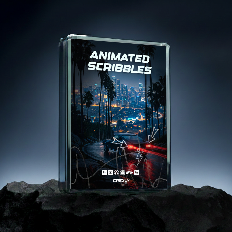 Animated Scribbles Overlays Vol.1