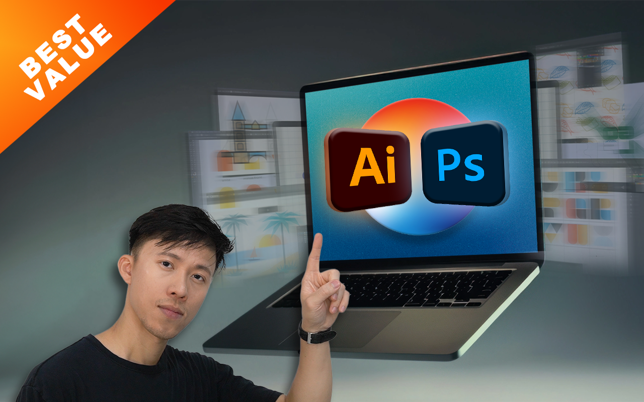 Illustrator & Photoshop Masterclass Bundle