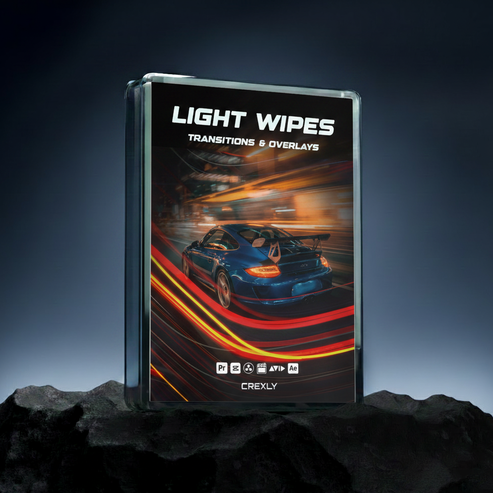 Light Wipes Transitions & Overlays Vol.1
